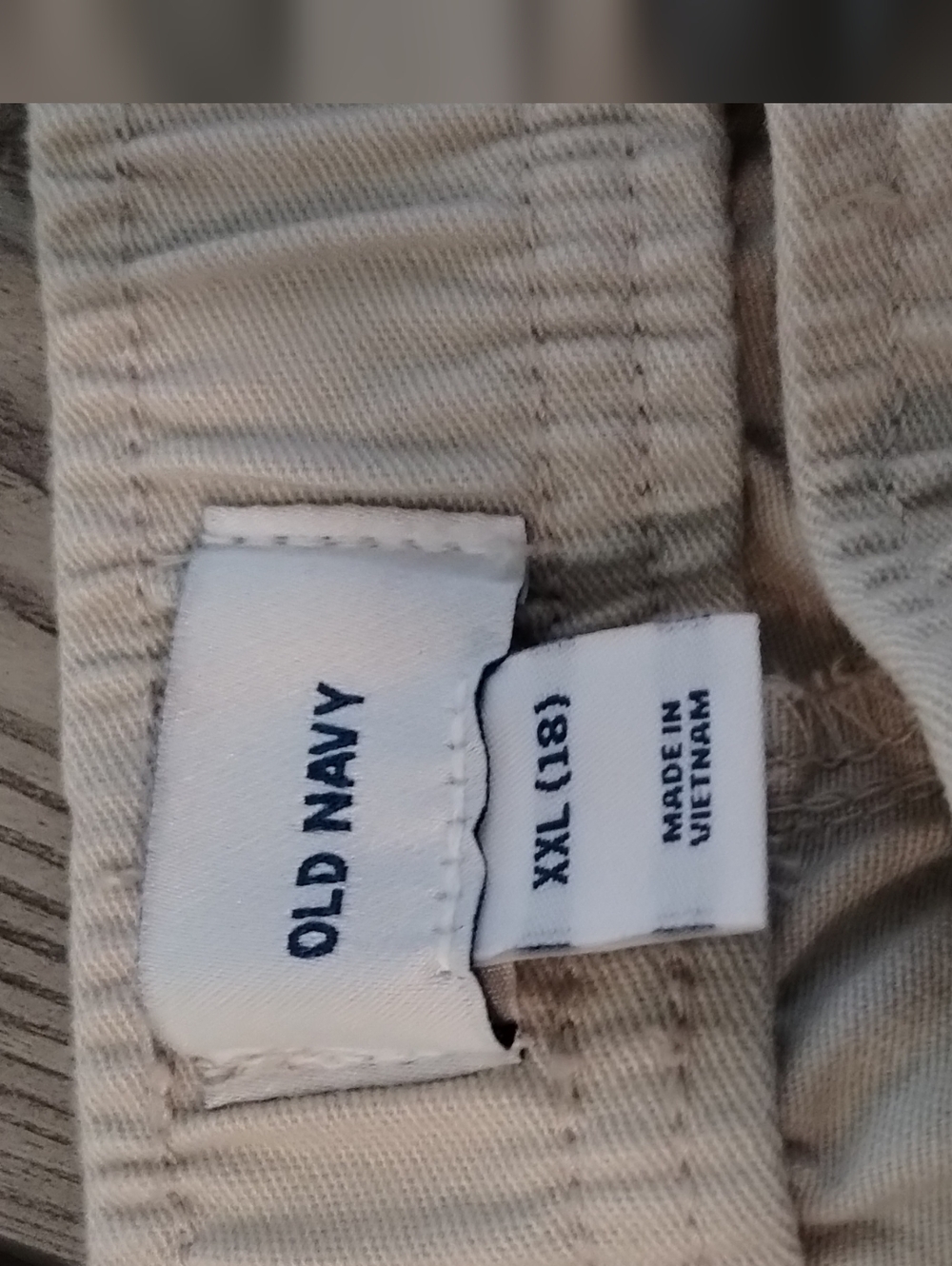 Old Navy Boy's Light Tan Pants